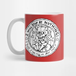 Radiohead - Electioneering - Illustrated Lyrics Mug